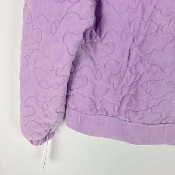NWT Wild Fable Hooded Quilted Jacket Light Purple Full Zip Size Small S NEW - Picture 8 of 10